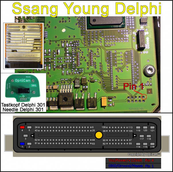 Delphi dcm 3.7 china фото расположение эпром Xprog BDM - Cartools